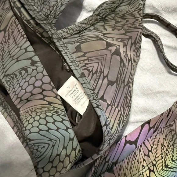 iHeartRaves Iridescent Viper Print Festival Set - Picture 5 of 7